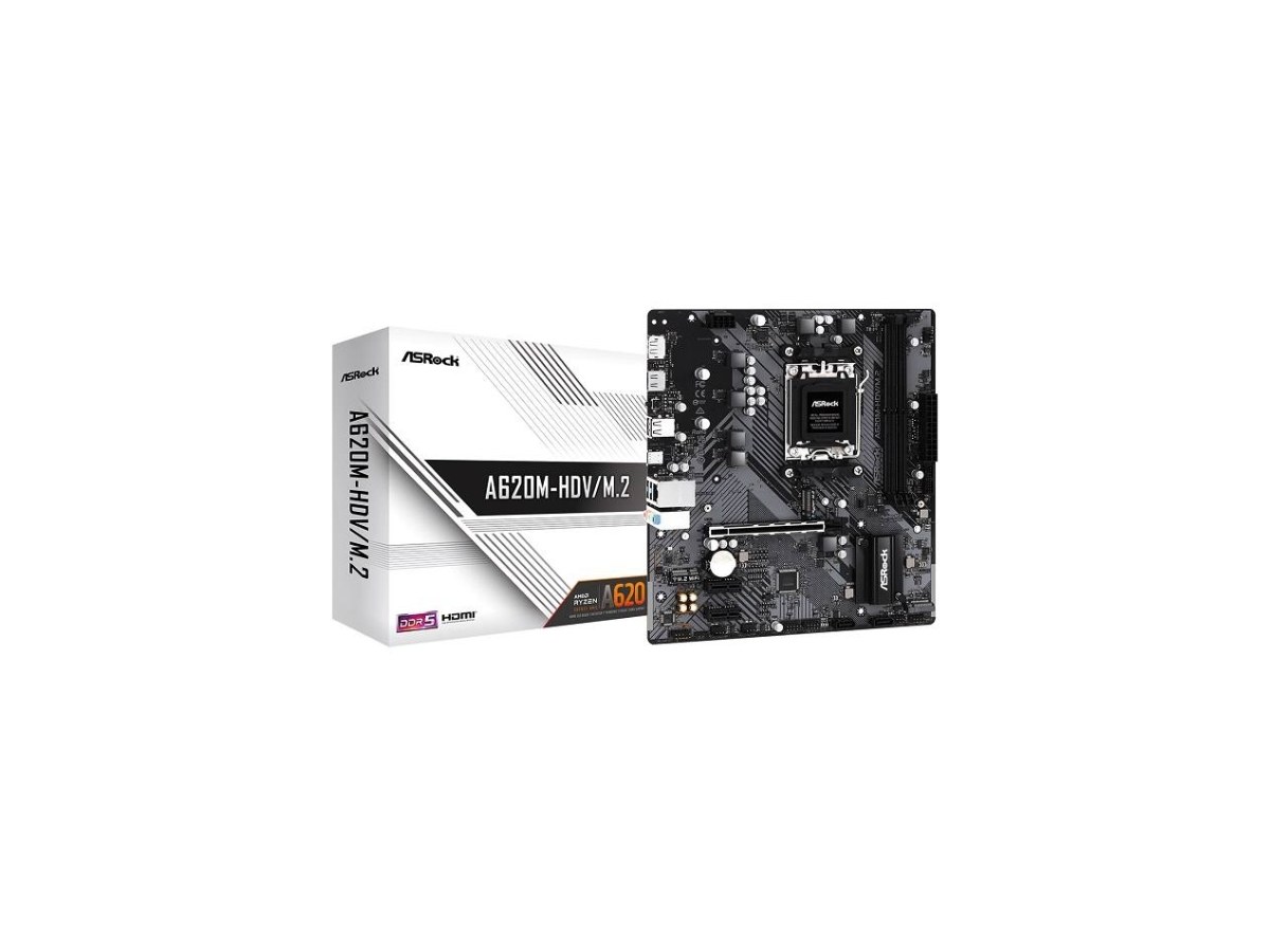 Tarjeta Madre ASRock A620M-HDV/M.2