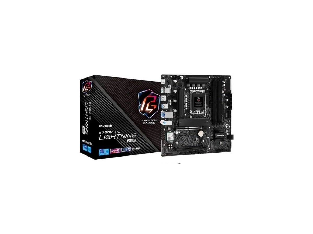 Tarjeta Madre ASRock B760M PG Lightning WiFi