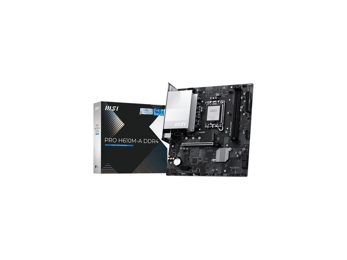 Tarjeta Madre MSI PRO H610M-A DDR4