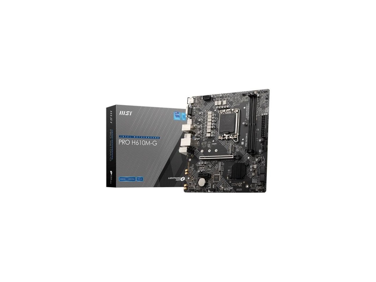 Tarjeta Madre MSI PRO H610M-G DDR5