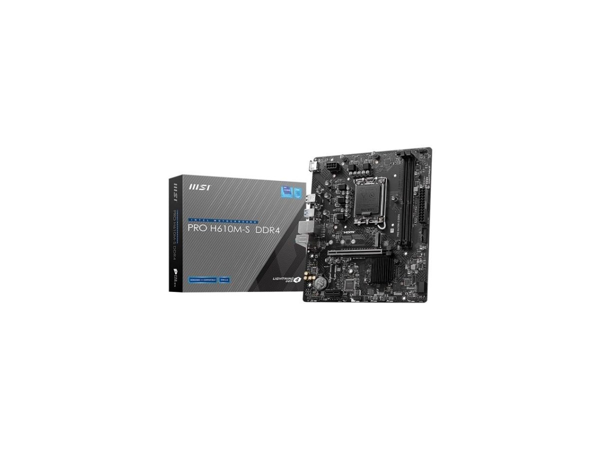 Tarjeta Madre MSI PRO H610M-S DDR4