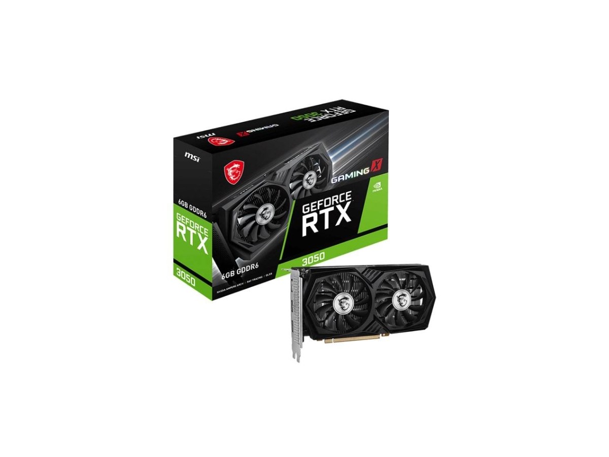 MSI GeForce RTX3050 Gaming X 6GB