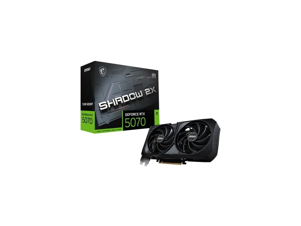 MSI GeForce RTX5070 SHADOW 2X OC 12GB