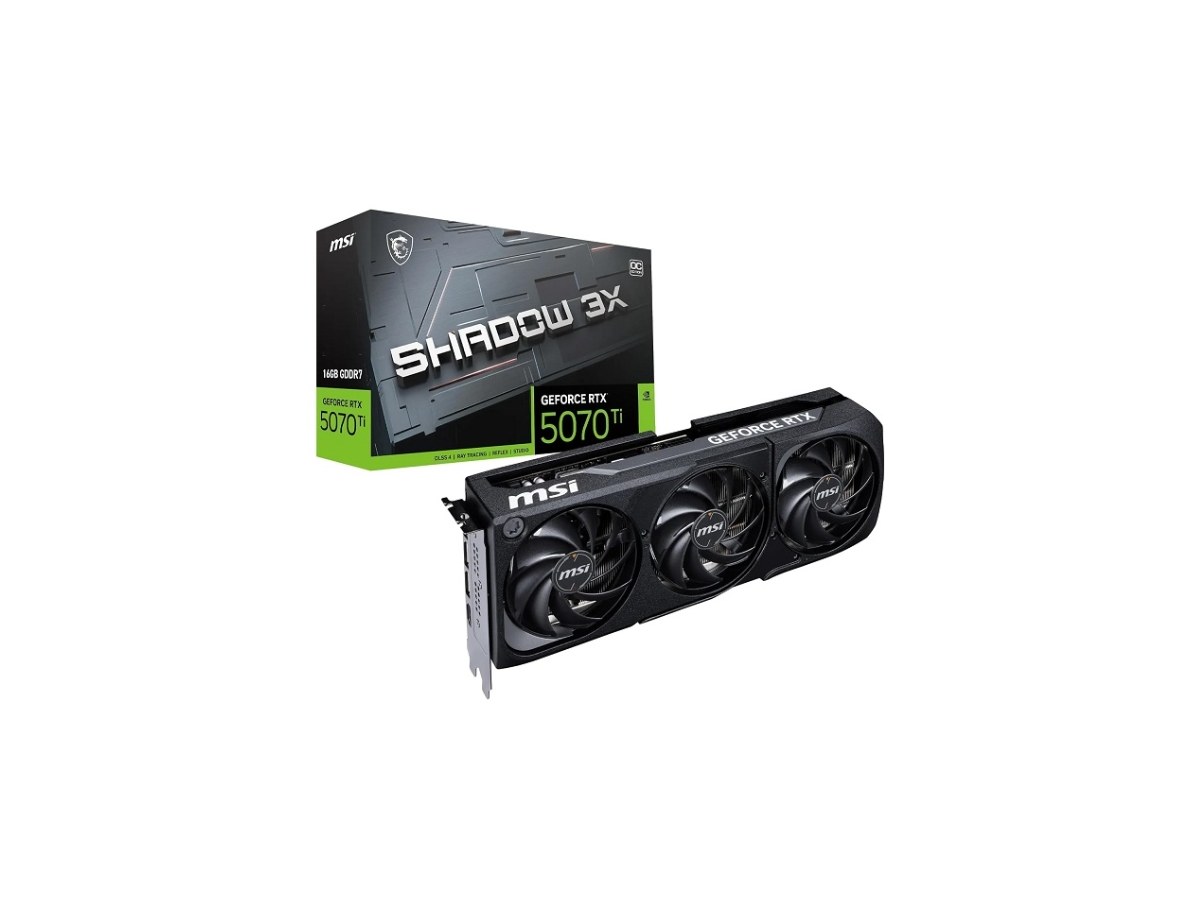 MSI GeForce RTX5070Ti SHADOW 3X OC 16GB