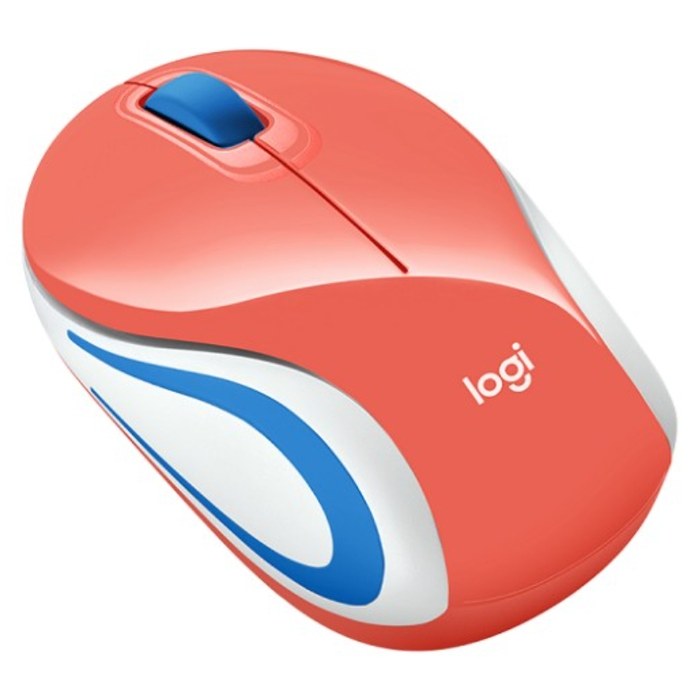 Mouse Logitech M187 Mini Coral
