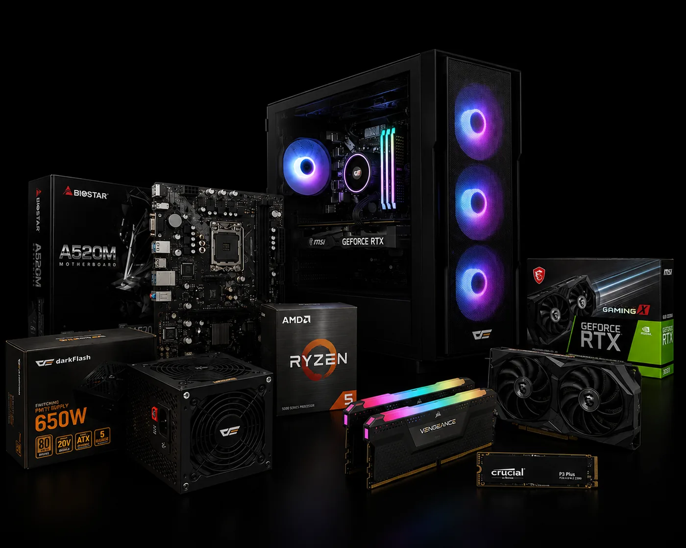 HyperZone Gamer RTX 3050