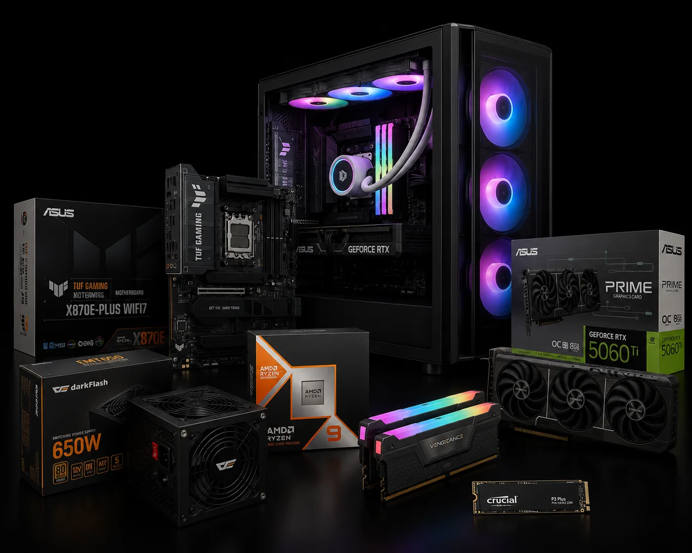 HyperZone Gamer Ryzen 9 9950X3D