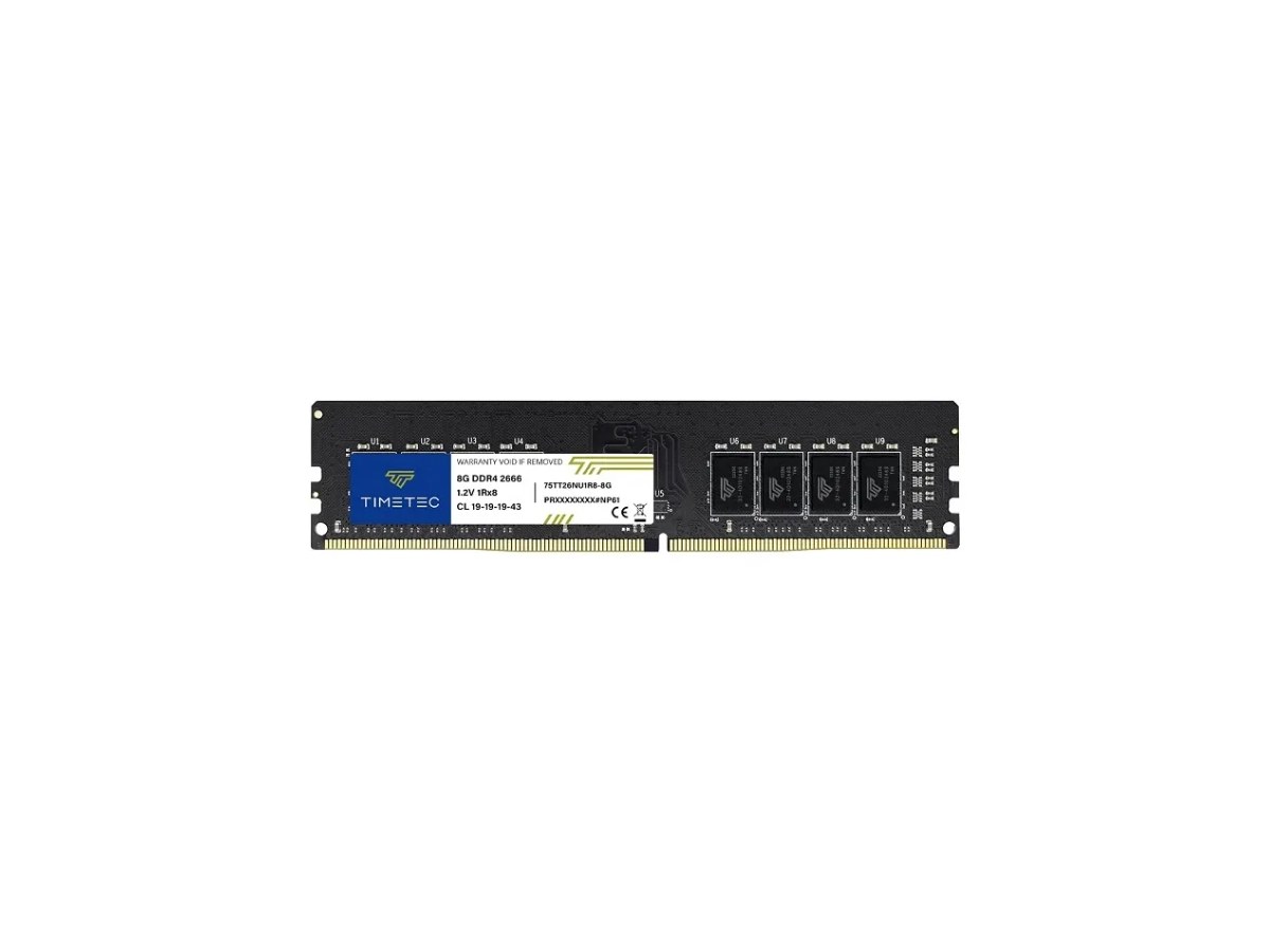 Memoria RAM Timetec DDR4 8GB 2666MHz DIMM