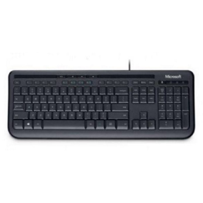 Combo Microsoft Wired 600 Español Negro